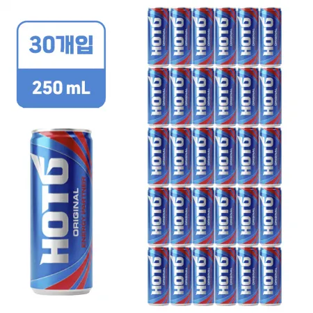 ★초특가★ 핫식스 [캔,250ml*30EA/BOX]
