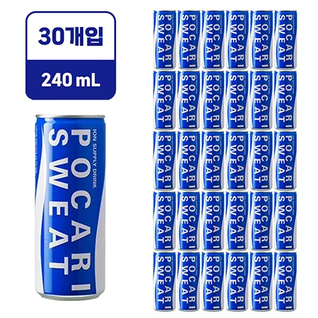 ★썸머할인★ 포카리스웨트 [캔,240ml*30EA/BOX]
