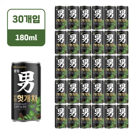 광동 헛개차 [캔,180ml*30EA/BOX]