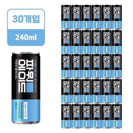 ★썸머할인★ 파워에이드 [캔,240ml*30EA/BOX]