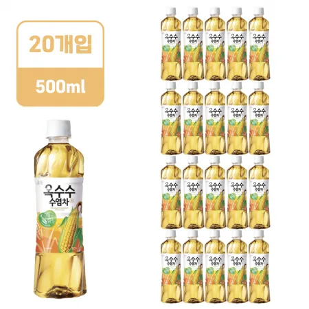 웅진 옥수수수염차 [페트,500ml*20EA/BOX]