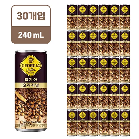 조지아 오리지널 [캔,240ml*30EA/BOX]