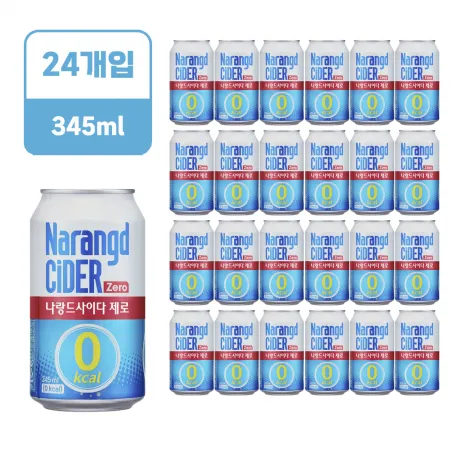 동아오츠카 나랑드사이다 [캔,345ml*24EA/BOX]