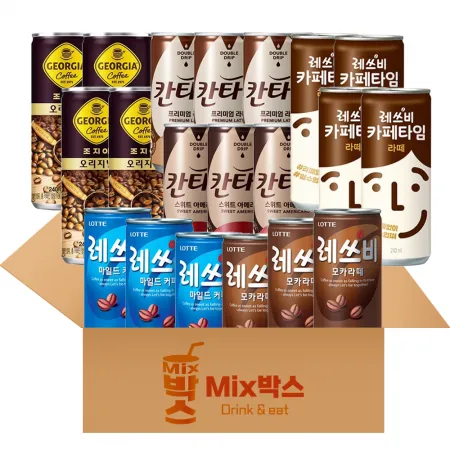 [믹스박스] 인기 캔커피 6종 혼합세트 (20EA/BOX)