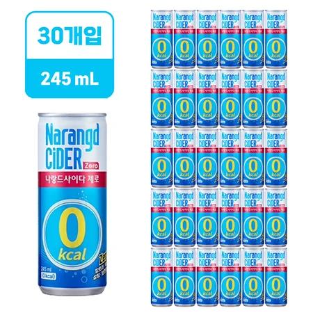 동아오츠카 나랑드사이다 [캔,245ml*30EA/BOX]