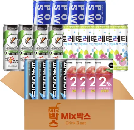 [믹스박스] 인기 이온음료 5종 세트 (20EA/BOX)