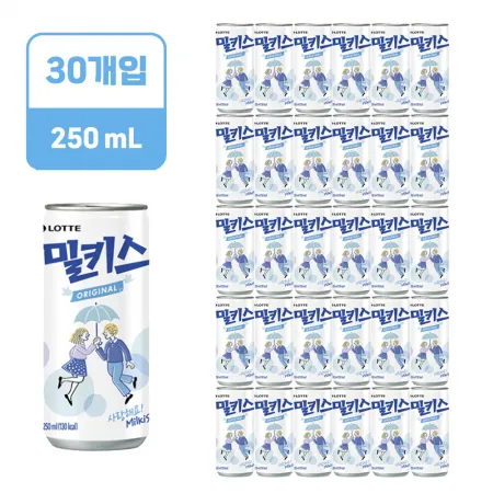 ★초특가★밀키스 [캔,250ml*30EA/BOX]