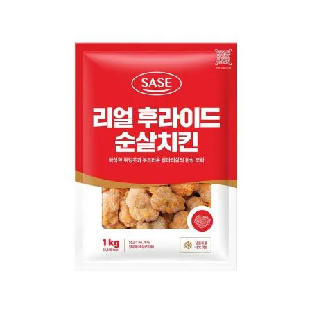 (순살치킨) 사세 리얼후라이드 순살치킨 1kg 이미지