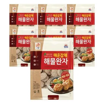 매운잡채해물완자 1kg 7봉