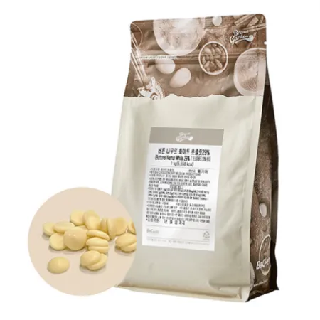 [촉컨셉] 벨기에 프리미엄 화이트 커버춰 초콜릿 1kg