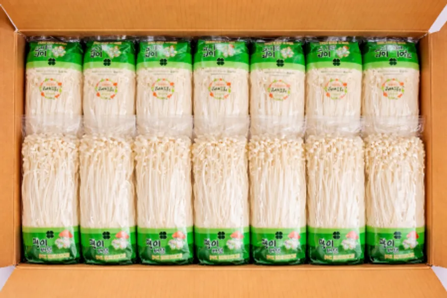 ★식자재전용★ / 팽이버섯 / 34입 / 국내산 / 1박스 이미지