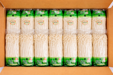 ★ 식자재 특가상품 ★ 팽이버섯 상 5kg 국내산 1박스