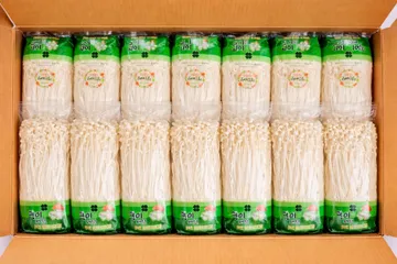 ★ 식자재 특가상품 ★ 팽이버섯 상 5kg 국내산 1박스