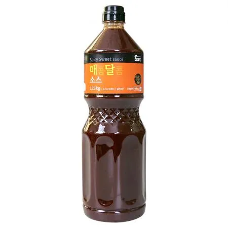 바로 매달소스2.3kg 1BOX(8EA) 매콤달콤소스 해물볶음소스 철판양념소스 양념대패소스 대용량 업소용