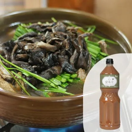 바로 만능닭육수1.95kg 1BOX(8EA) 고농축 국물 육수 사골엑기스 국물내기 삼계탕 닭육수 대용량 업소용 이미지