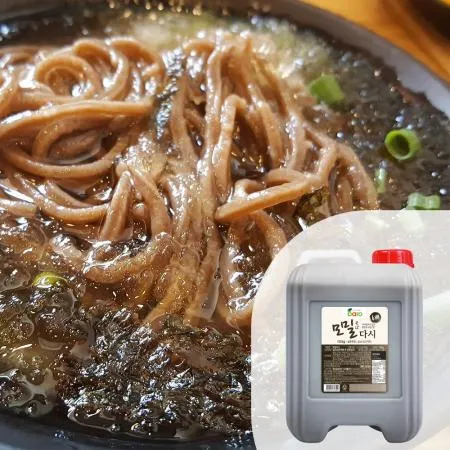 바로 모밀다시 10kg  메밀소바 모밀국수 육수 냉모밀 대용량 업소용  이미지