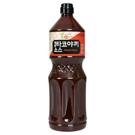 바로 매콤타코야끼소스2kg 1BOX(8EA) 매운맛타코야키 다코야키 다코야끼재료 대용량 업소용