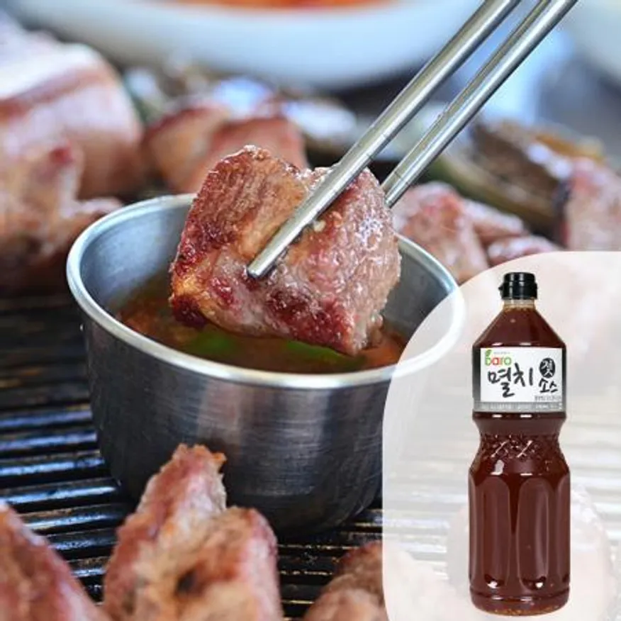 바로 멸치젓소스1.95kg 1BOX(8EA) 멜젓소스 돼지고기 편육 수육 대용량 업소용 이미지