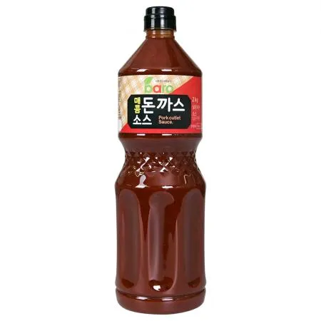 바로 매콤돈까스소스2kg 1BOX(8EA) 매운돈까스소스 돈가스 매운맛 대용량 업소용