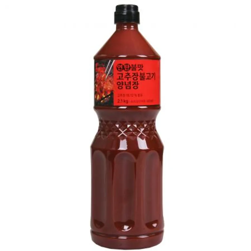 바로 연탄불맛고추장불고기양념장2.1kg 1BOX(8EA) 고추장불고기 연탄불고기소스 이미지