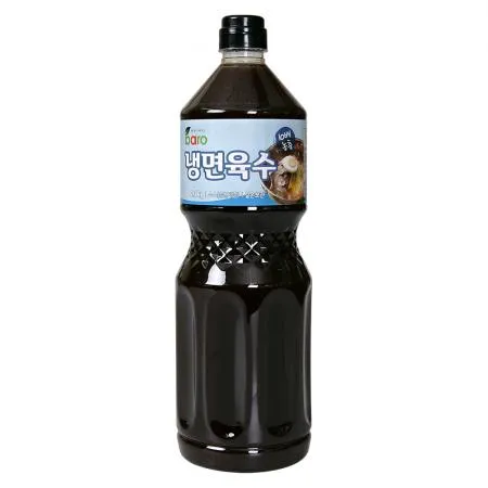 바로 냉면육수2.3kg 1BOX(8EA) 냉면국물 육수 소고기육수 냉면소스 국물육수 대용량 업소용