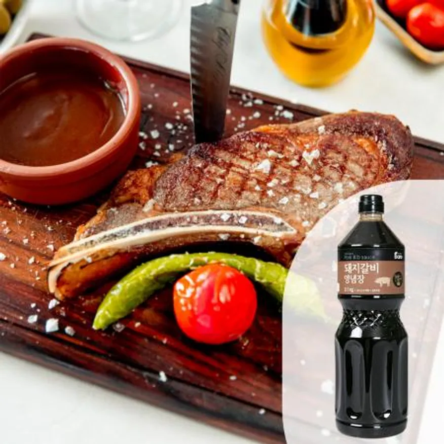 바로 돼지갈비양념장2.1kg 1BOX(8EA) 갈비양념장 돼지갈비양념 대용량 업소용 이미지