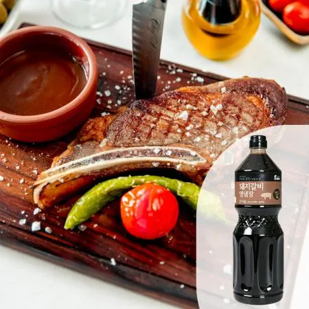 바로 돼지갈비양념장2.1kg 1BOX(8EA) 갈비양념장 돼지갈비양념 대용량 업소용 이미지