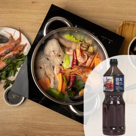 바로 참치액2kg 1BOX(8EA) 한식소스 참치액젓 감칠맛 대용량 업소용  이미지