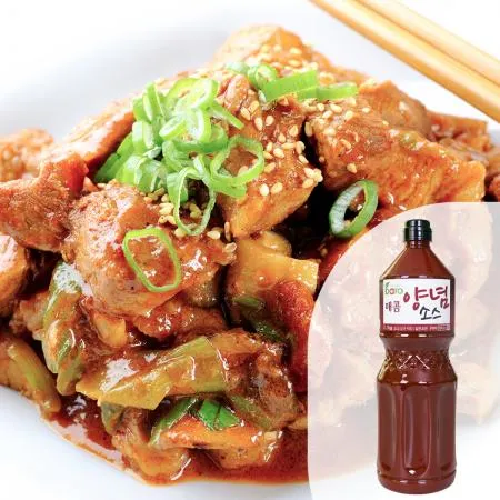 바로 매콤양념소스2.1kg 1BOX(8EA) 매운소스 두루치기 쭈꾸미 닭갈비 양념장 대용량 업소용 이미지