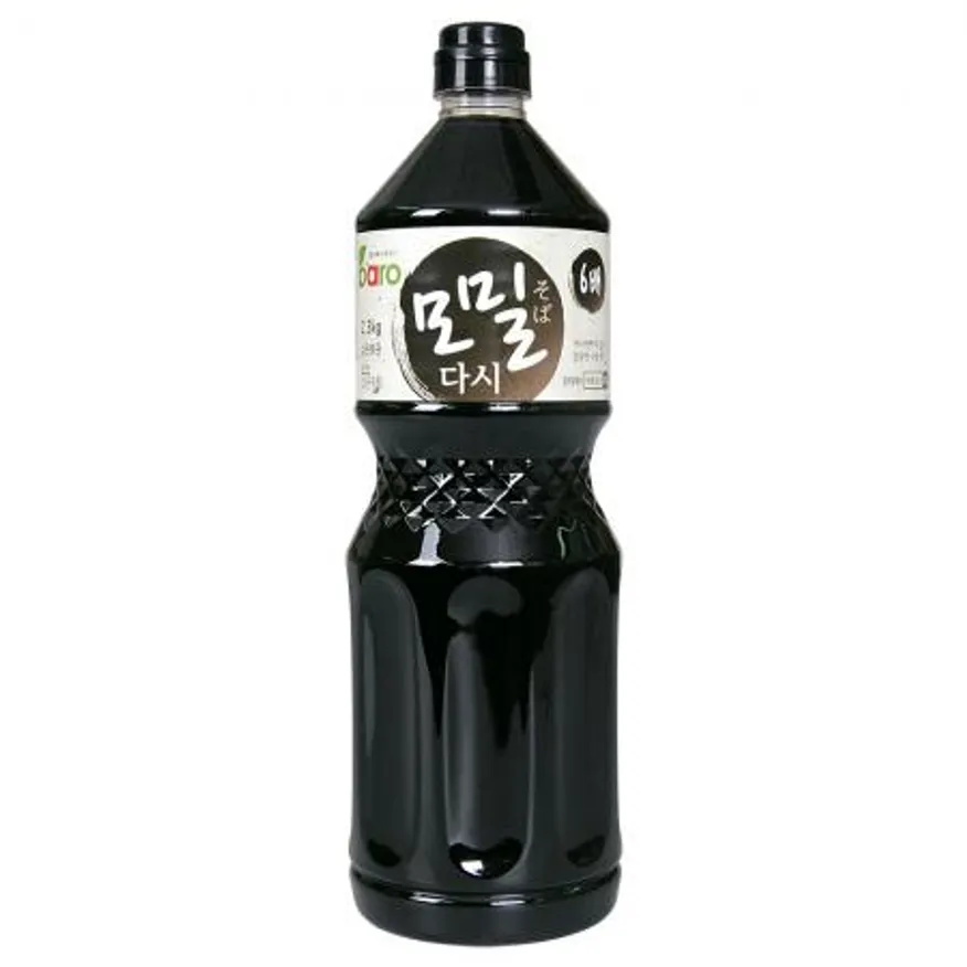 바로 모밀다시2.3kg 1BOX(8EA) 메밀소바 모밀국수 육수 냉모밀 대용량 업소용 이미지