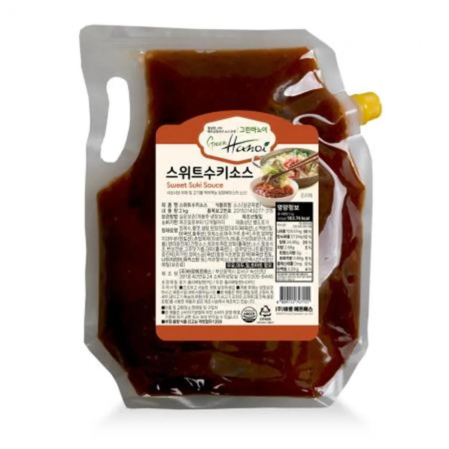 바로 스위트수키소스2kg 1BOX(8EA) 쌀국수육수 월남쌈소스 대용량 업소용 이미지