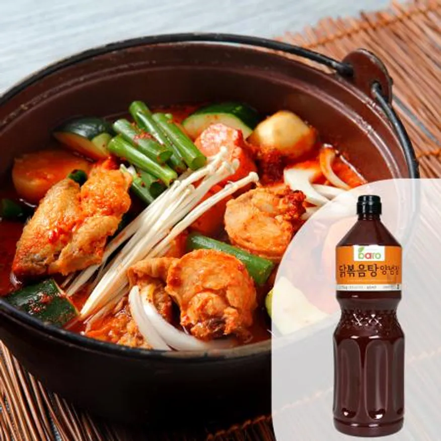 바로 닭볶음탕양념장2.15kg 1BOX(8EA) 바로닭볶음탕양념장,닭볶음탕양념, 닭도리탕양념, 닭도리탕 소스 대용량 양념장,업소용 이미지