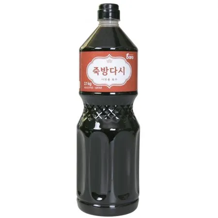 바로 죽방다시2.1kg 1BOX(8EA) 샤브샤브국물 죽방육수 멸치다시 쌀국수 멸치육수 다시마육수 대용량 업소용