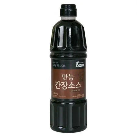 바로 만능간장소스1.05kg 1BOX(14EA) 만능고기소스 맛간장 잡채간장 장아찌간장 조림간장 볶음간장 타래소스 꼬지양념소스 대용량 업소용