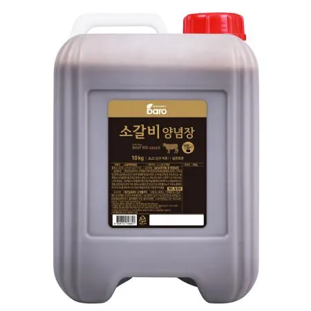 바로 소갈비양념장10kg 1BOX(2EA) 갈비양념장 소갈비양념 고기양념장 갈비양념소스 고기양념 갈비양념 대용량 업소용 이미지