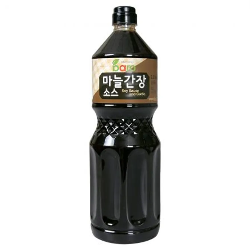 바로 마늘간장소스2.2kg 1BOX(8EA) 마늘간장치킨 치킨스테이크 갈릭간장 대용량 업소용 이미지