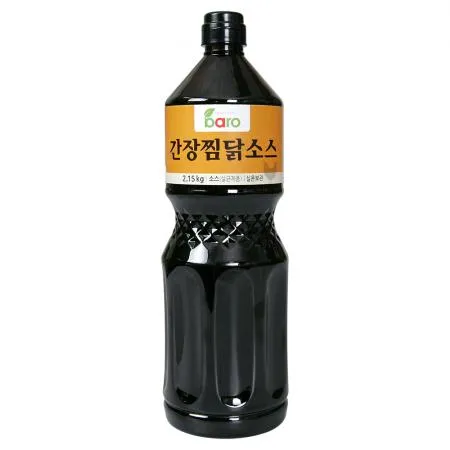 바로 간장찜닭소스2.15kg 1BOX(8EA) 간장닭볶음탕 찜닭양념장 대용량 업소용
