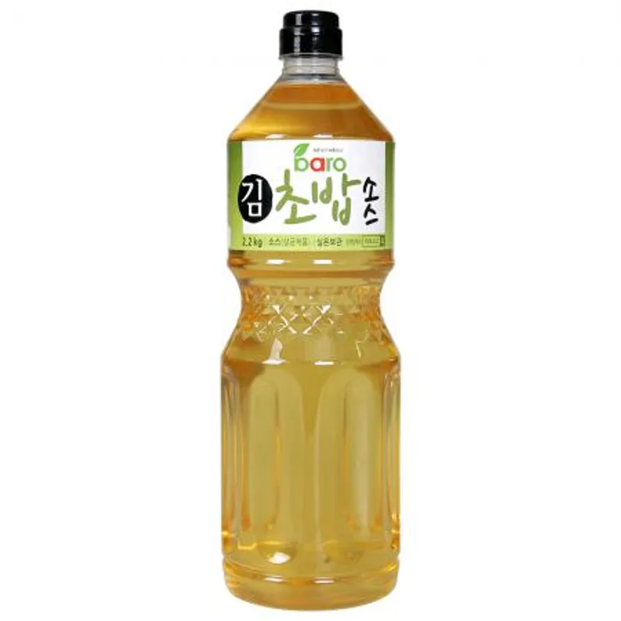 바로 김초밥소스2.2kg 1BOX(8EA) 김초밥양념 유부초밥 주먹밥 샐러드드레싱 대용량 업소용 이미지