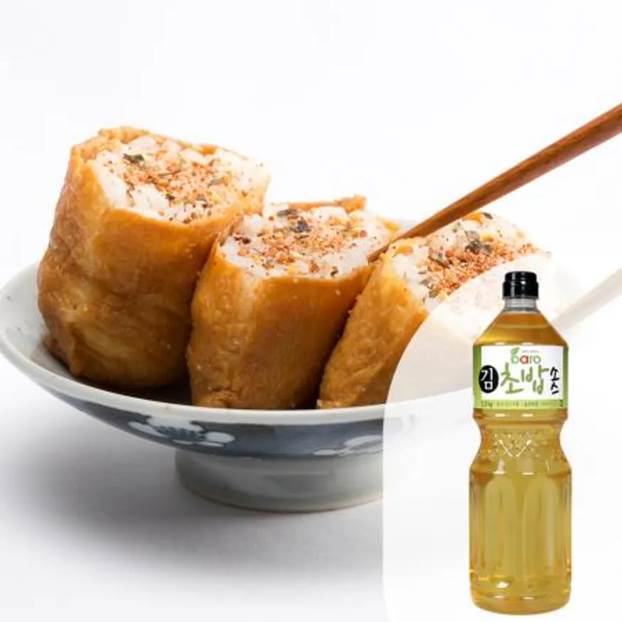 바로 김초밥소스2.2kg 1BOX(8EA) 김초밥양념 유부초밥 주먹밥 샐러드드레싱 대용량 업소용 이미지
