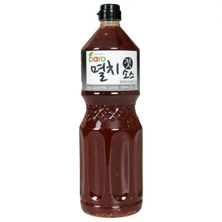 바로 멸치젓소스1.95kg 1BOX(8EA) 멜젓소스 돼지고기 편육 수육 대용량 업소용