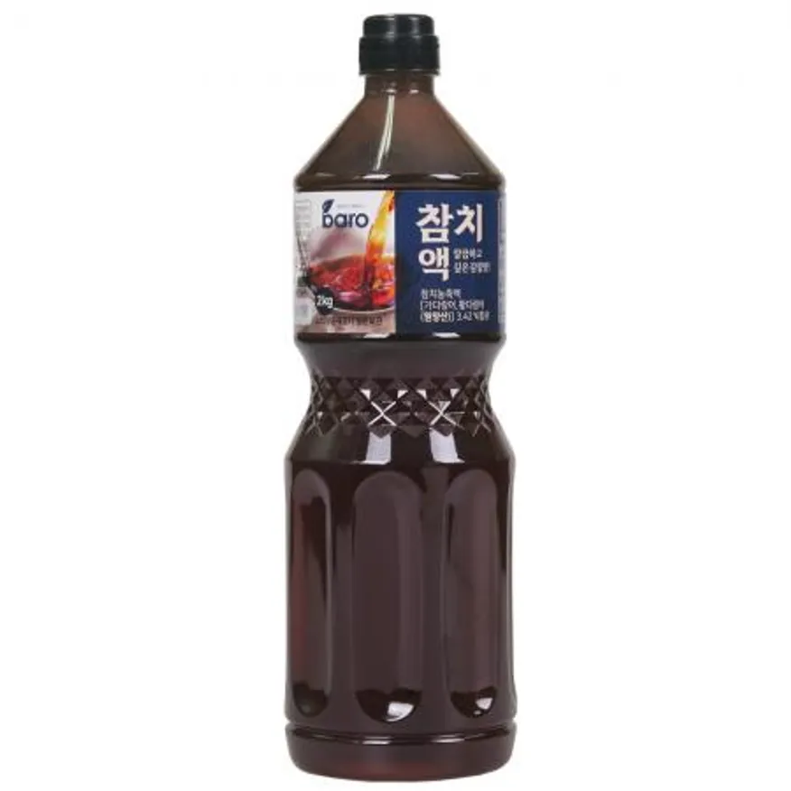 바로 참치액2kg 1BOX(8EA) 한식소스 참치액젓 감칠맛 대용량 업소용 이미지