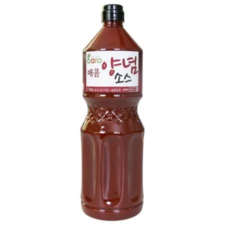 바로 매콤양념소스2.1kg 1BOX(8EA) 매운소스 두루치기 쭈꾸미 닭갈비 양념장 대용량 업소용
