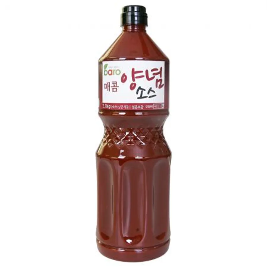 바로 매콤양념소스2.1kg 1BOX(8EA) 매운소스 두루치기 쭈꾸미 닭갈비 양념장 대용량 업소용 이미지