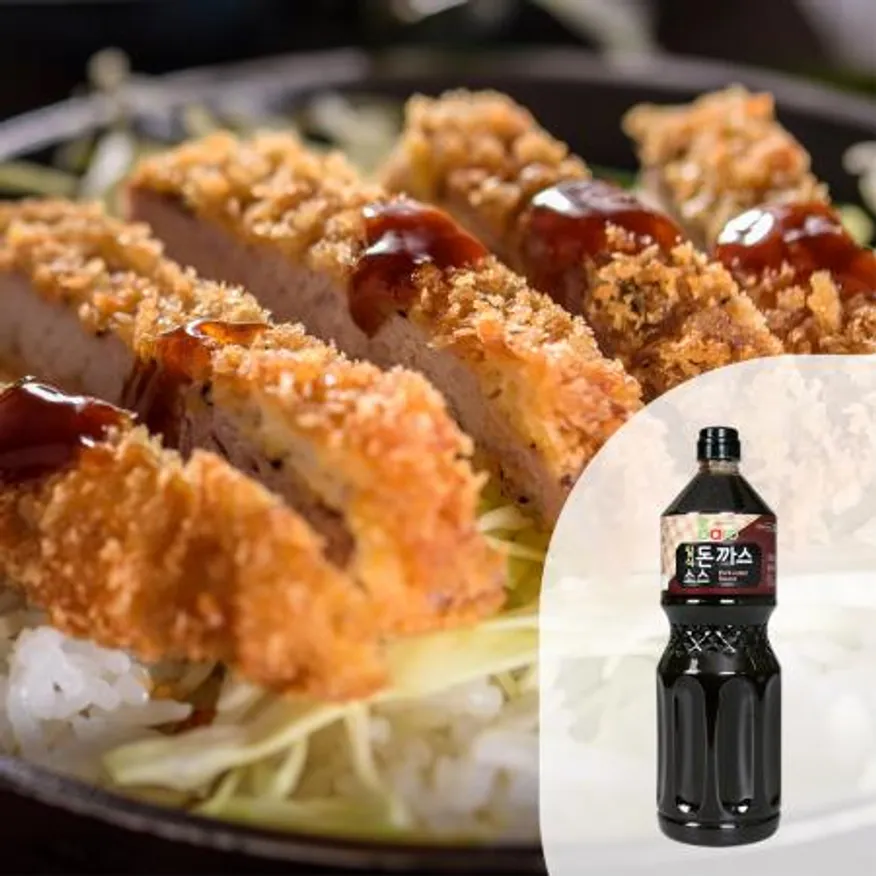 바로 일식돈까스소스1.95kg 1BOX(8EA) 일본식돈까스소스 돈가스 돈가츠 대용량 업소용 이미지
