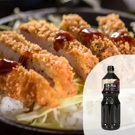바로 일식돈까스소스1.95kg 1BOX(8EA) 일본식돈까스소스 돈가스 돈가츠 대용량 업소용 이미지