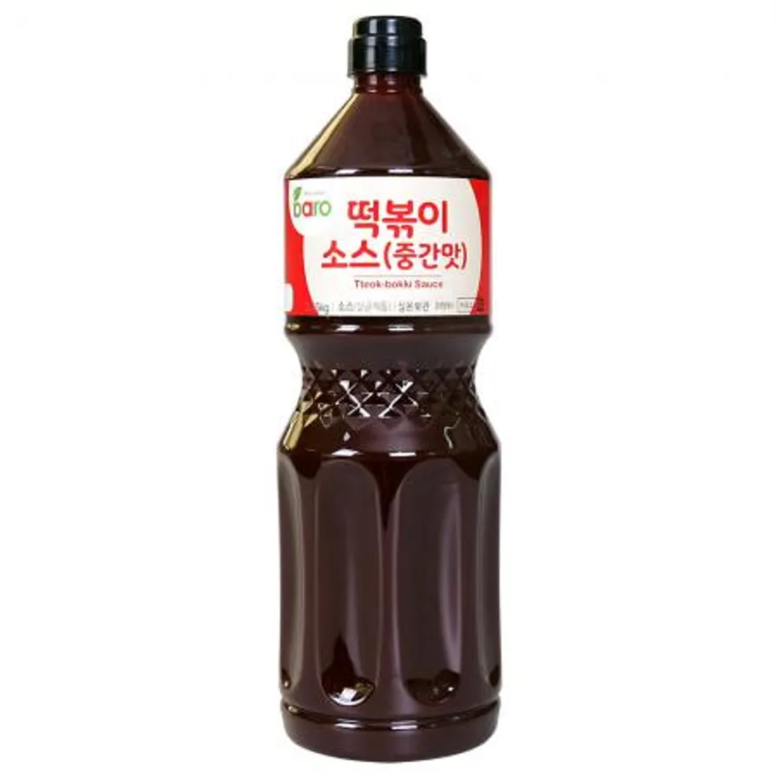 바로 떡볶이소스(중간맛)2.15kg 1BOX(8EA) 고추장떡볶이 양념장 국물떡볶이 대용량 업소용 이미지