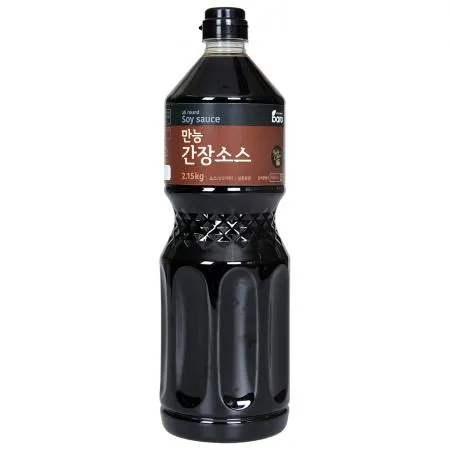 바로 만능간장소스2.15kg 1BOX(8EA) 만능고기소스 맛간장 돼지갈비간장 잡채간장 장아찌간장 조림간장 볶음간장 대용량 업소용