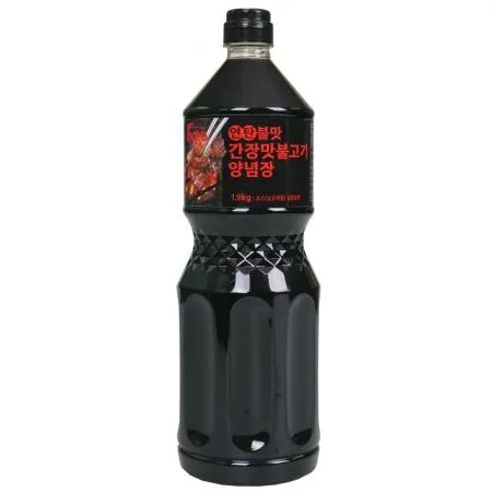 바로 연탄불맛 간장맛불고기양념장 1.9kg 1BOX(8EA) 연탄불고기 불향 간장불고기소스 