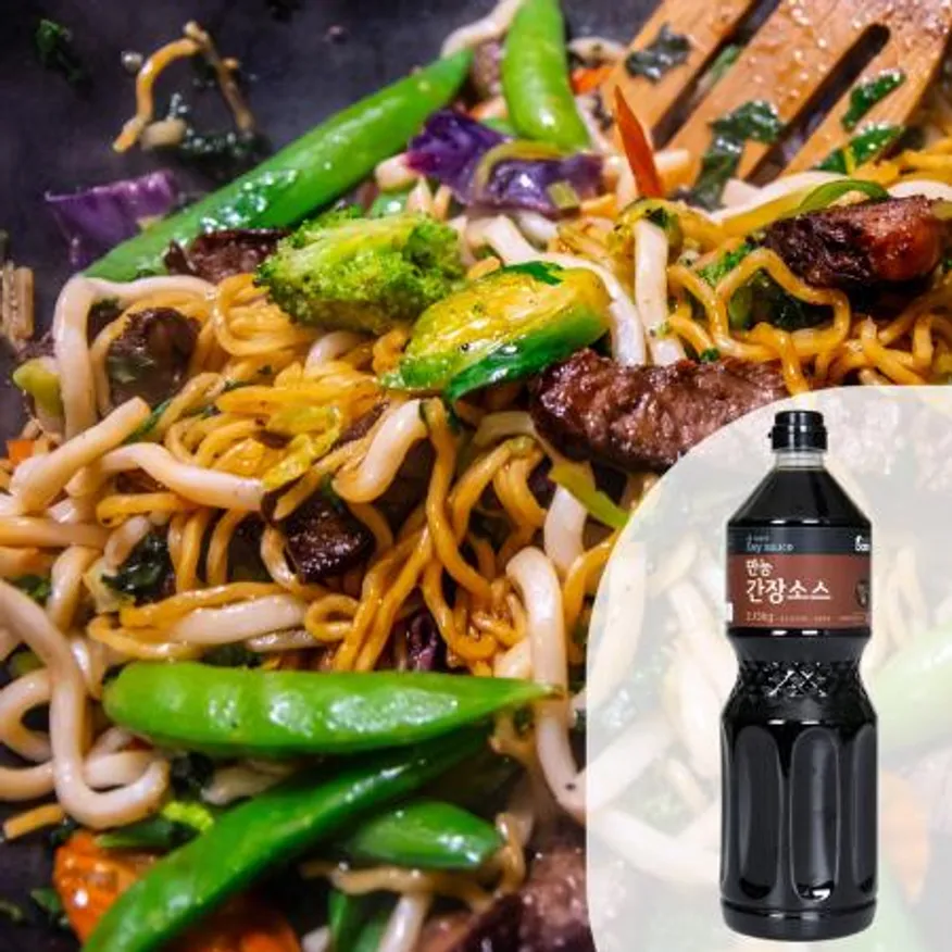 바로 만능간장소스2.15kg 1BOX(8EA) 만능고기소스 맛간장 돼지갈비간장 잡채간장 장아찌간장 조림간장 볶음간장 대용량 업소용 이미지
