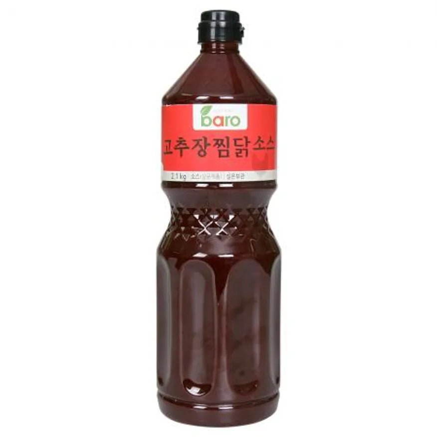 바로 고추장찜닭소스2kg 1BOX(8EA) 고추장닭볶음탕 찜닭양념장 대용량 업소용 이미지